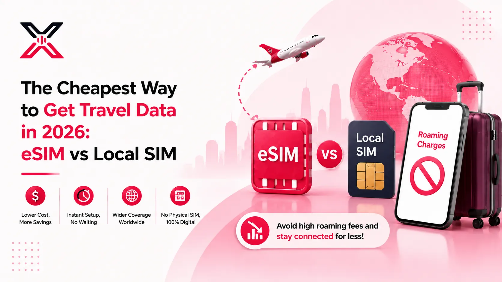 The Cheapest Way to Get Travel Data in 2026: eSIM vs Local SIM